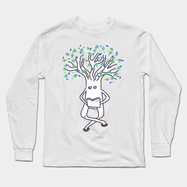 plant intelligence Long Sleeve T-Shirt by GribouilleTherapie